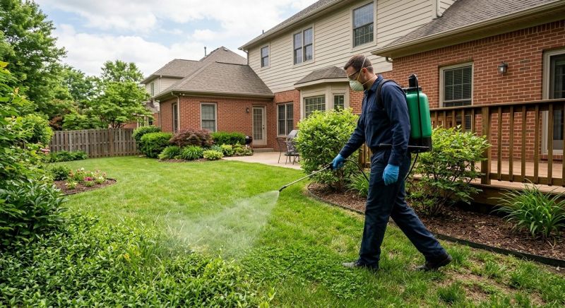 Lawn Insect Spraying in Frisco, TX